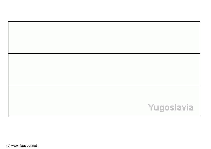 yugoslavia Dibujo para colorear yugoslavia