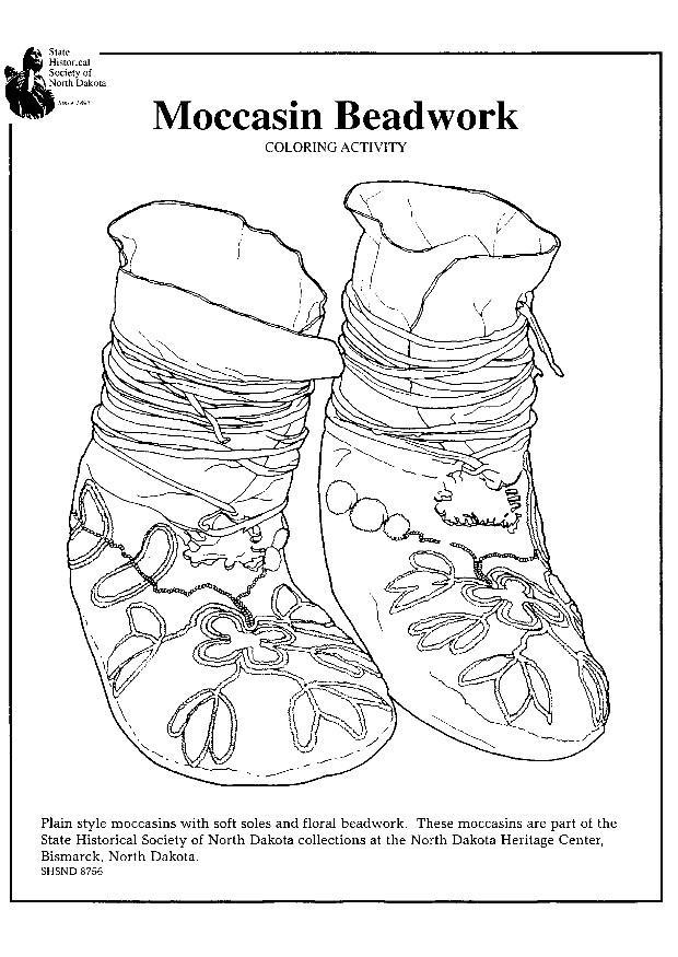zapatos de piel Dibujo para colorear zapatos de piel