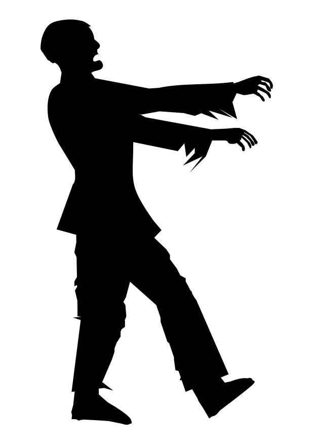 zombie Dibujo para colorear zombie