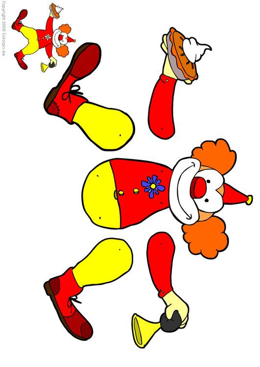 Marioneta de payaso