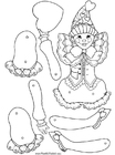 Manualidades Muñeco de San Valentín para armar