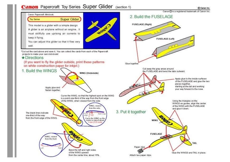 Manualidades Super glider